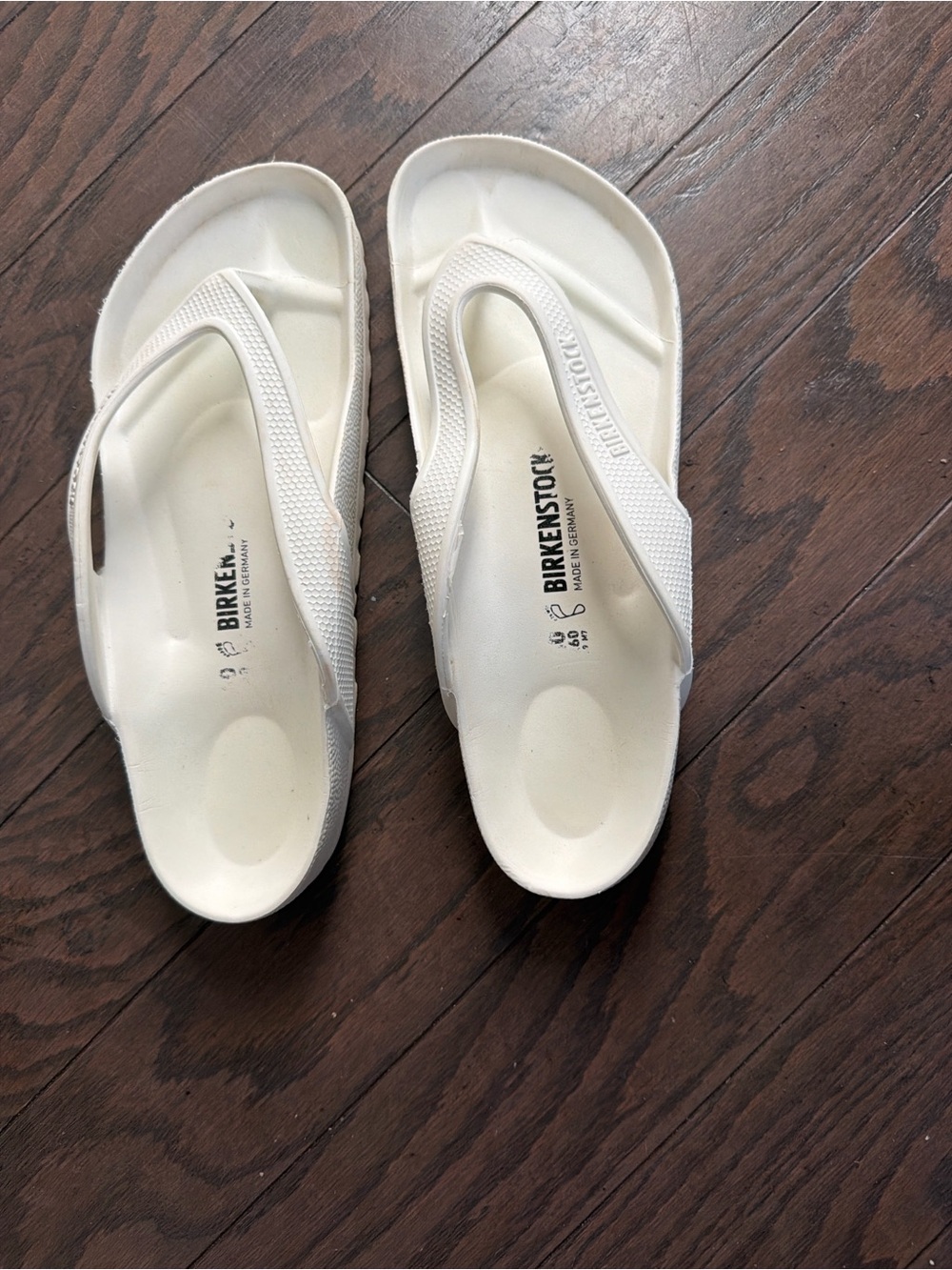 Birkenstock Honolulu EVA Waterproof Flip Flop Sandals Black Size 7